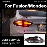 akd car styling for ford fusion tail lights 2013 2019 mondeo led tail lamp led drl dynami signal brake reverse auto accessories