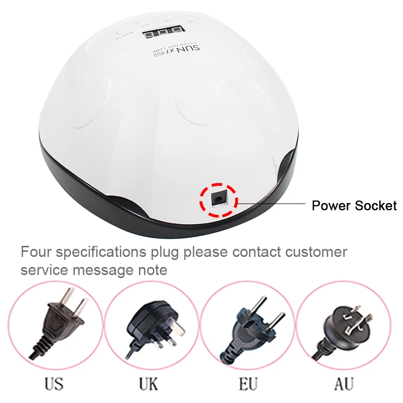 Светодиодный УФ светильник для сушки ногтей солнечный лампа маникюра 84/54 Вт/24 Вт