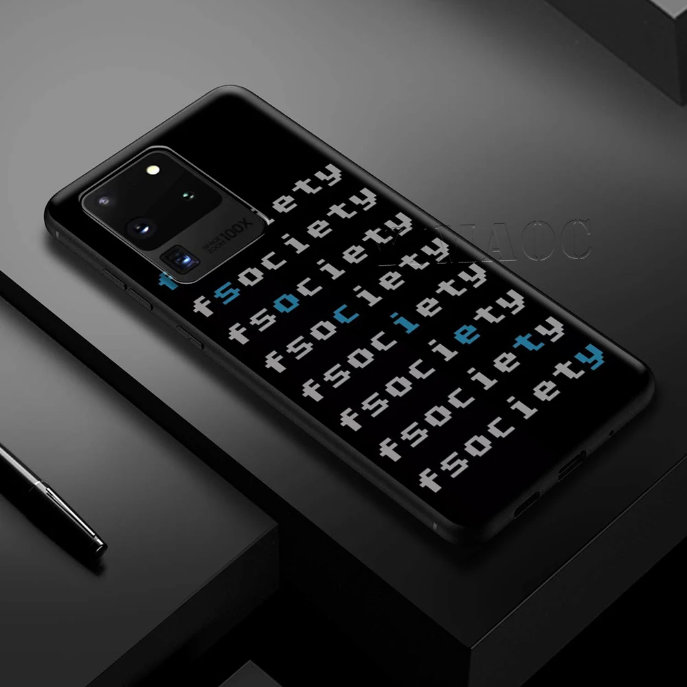 Чехол YIMAOC Mr Robot для Samsung Galaxy A7 A8 A9 A10 A20 A30 A40 A50 A70 M10 M20 M30 S10 S10e J6 Plus|Бамперы| |