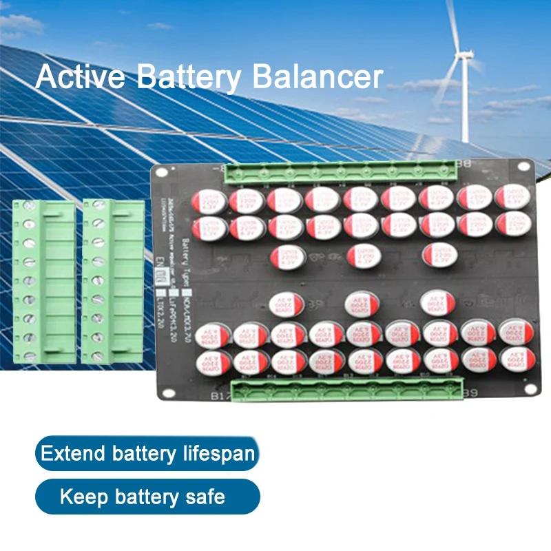 

New 5A Balancer 3S-15-16-17 LTO Ver Battery Active Equalizer Balancer Energy Transfer Board Balance