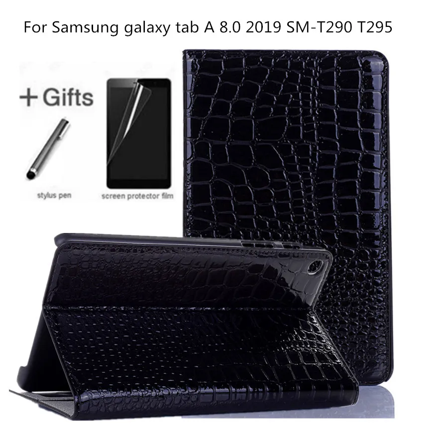 Чехол для Samsung Galaxy tab A 8,0 SM-T290 T295 T297 чехол Funda планшет слот для карт tab A T290 8 дюймов подставка оболочка+ пленка+ стилус