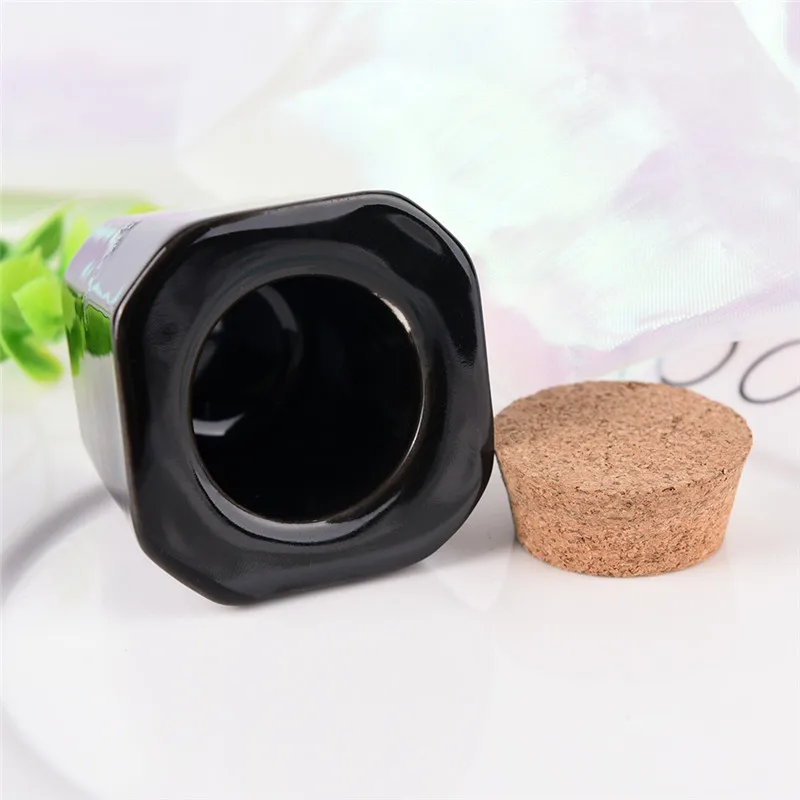 Фарфоровый материал белый/черный цвет акриловое стекло для дизайна ногтей