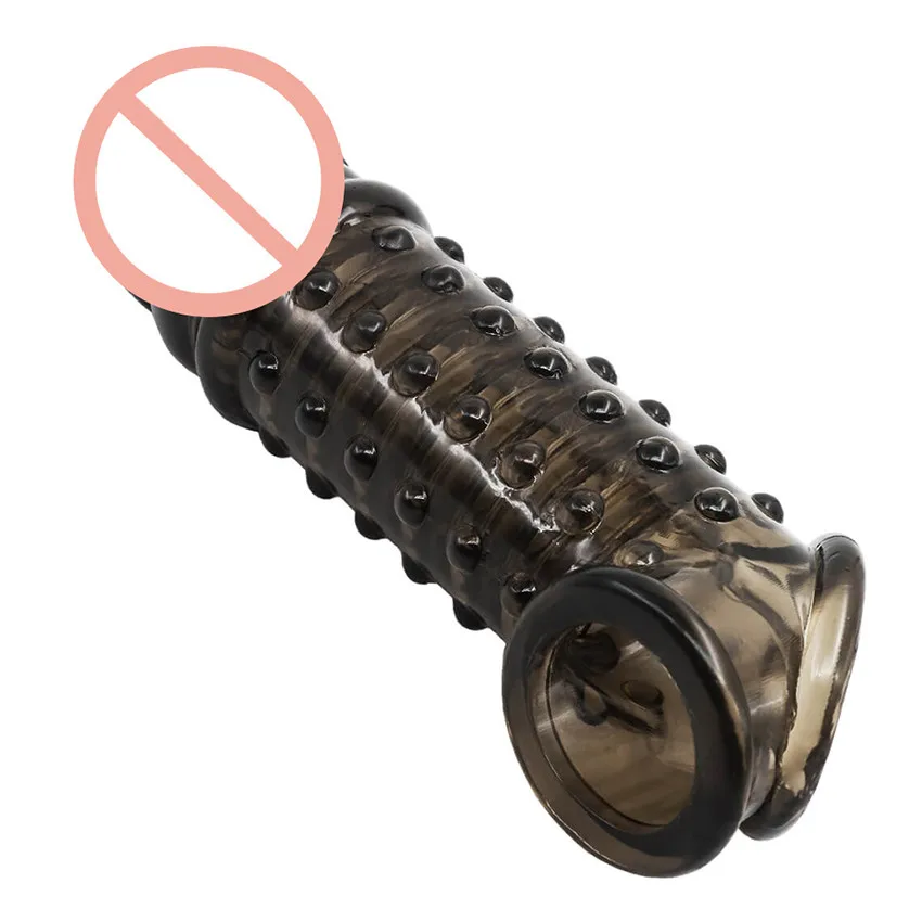 Фаллоимитатор многоразовый Искусственный Пенис Расширение рукава Усилитель