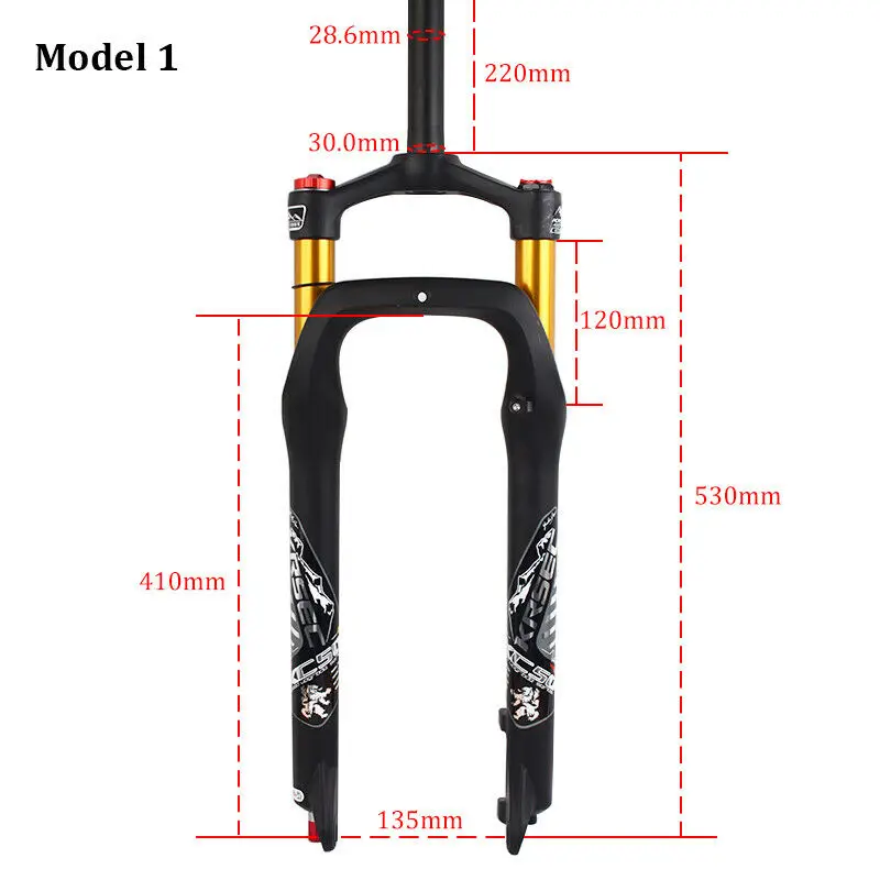 26 &quotВелосипедная вилка вилки для горных велосипедов MTB велосипедная подвеска