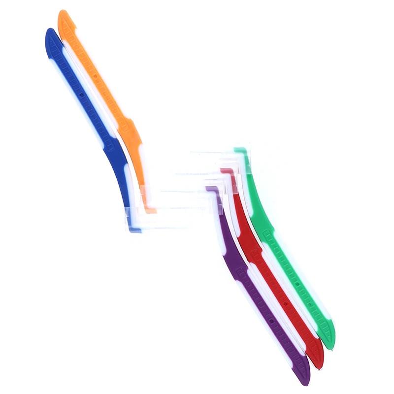 5 шт. межзубные щетки L типа забота о здоровье зуб нажимной инструмент удаляет