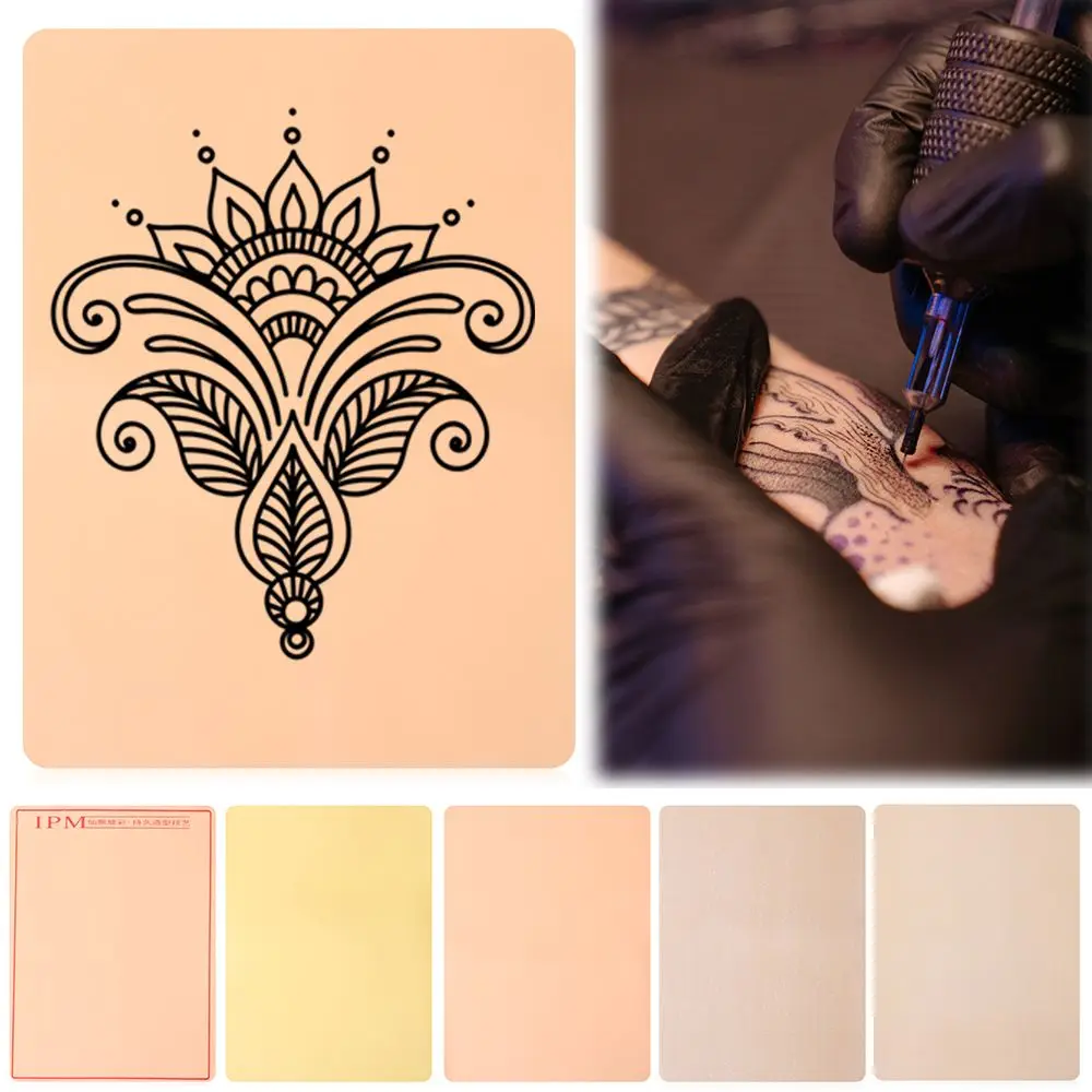 

Micro-Blading Microblading Tattoo Skin Body Art Latex Practice Fake Skin Silicone Leather Practice Skin Blank Pads