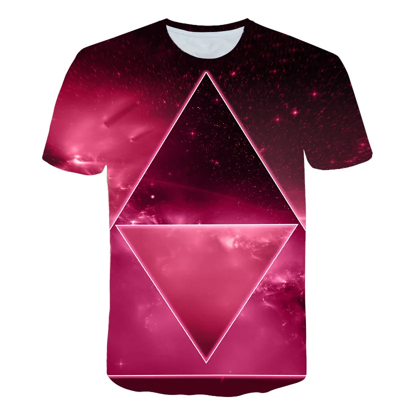 

Men's Summer Personalized 3D Pattern Print O-Neck T-shirt Short Sleeve Casual Funny Party Oversized T-shirt Short Sleeve 2021