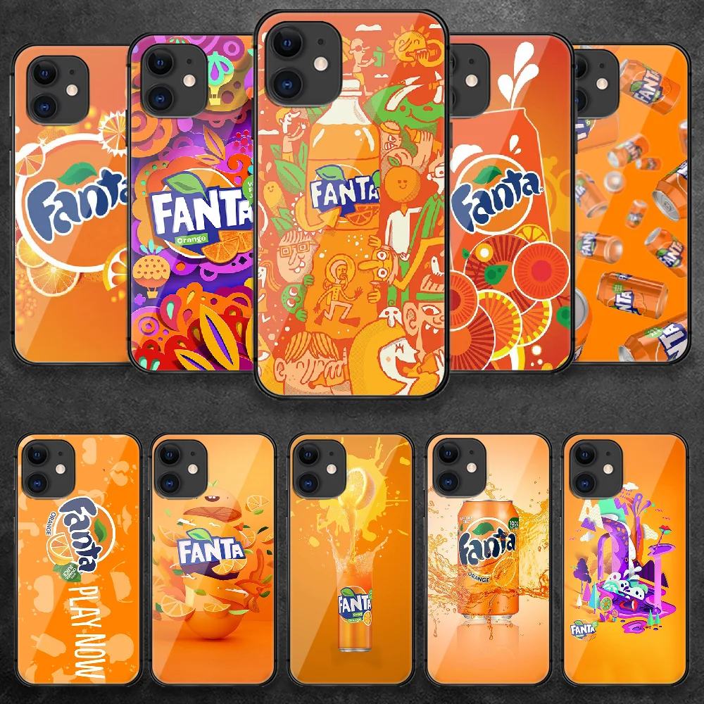 Фанта фильтратор закаленное стекло для телефона чехол с отверстием экрана IPhone 5 5S