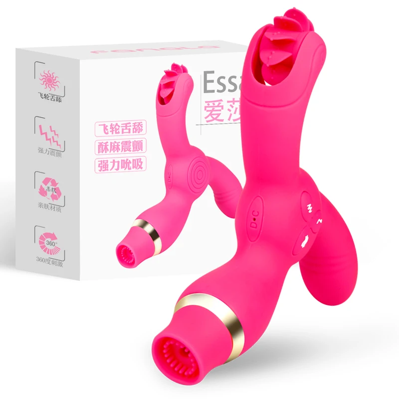 Three Head Multi-purpose Female Masturbation Device Strong Vibration Sucking Stimulation Orgasm Vibrating Bar 7 Frequenc | Красота и