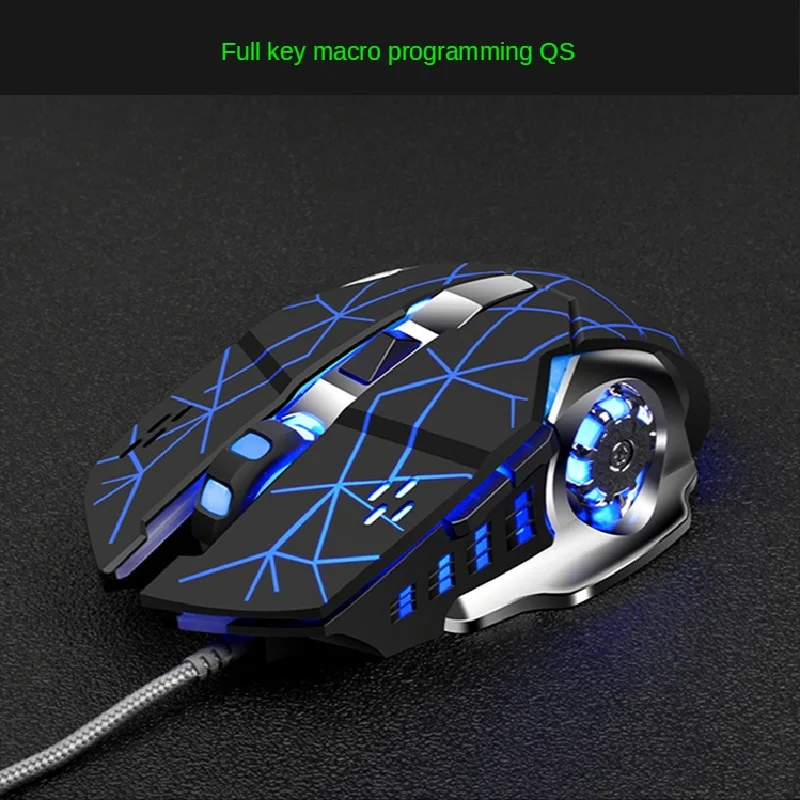 

Viper Q5 Mouse USB Wired Computer Jesus Survival Chicken Pressure Gun Custom Macro CF Competitive Game Mouse