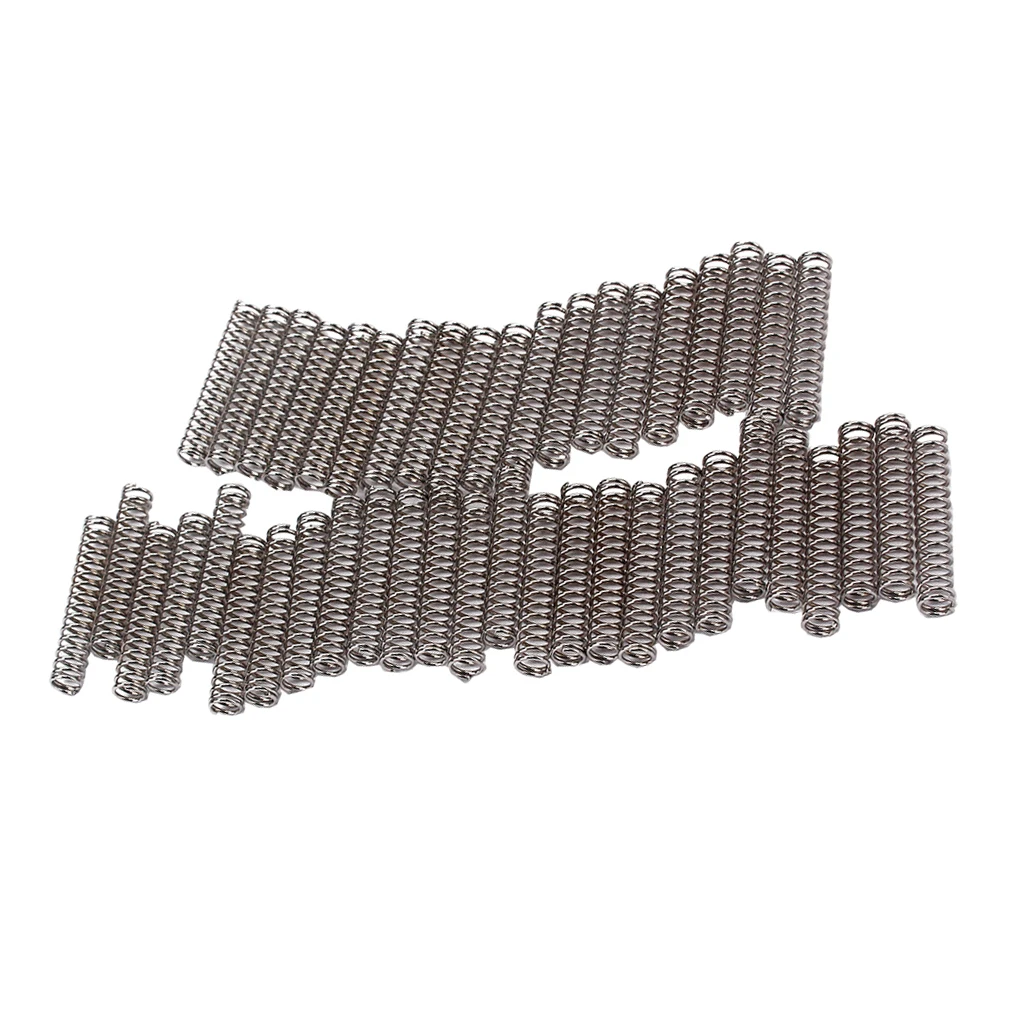 

Tooyful 45pcs Guitar Humbucker Pickup Springs for Electric Guitar Replacement 25x4.7mm