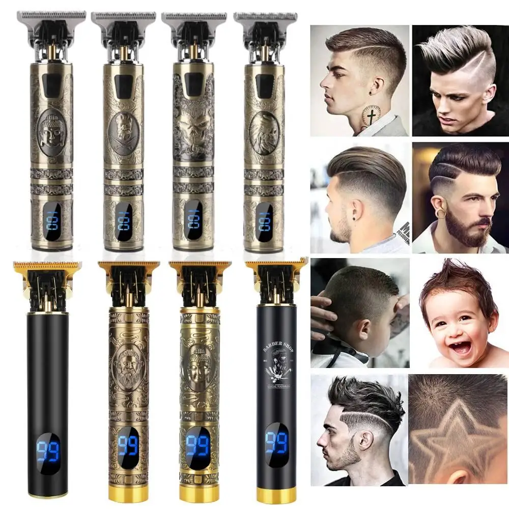 

LCD Electric Hair Clippers USB Rechargeable Shaver Beard Trimmer Professional Men Hair Cutting Machine Beard Barber Hair Cut