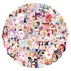 Стикеры Waifu Hentai сексуальные водостойкие, 1050100 шт.