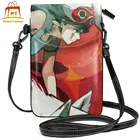 Сумка на плечо Mononoke Hime для студентов, тонкая дорожная Сумочка через плечо для девушек, кошелек высокого качества