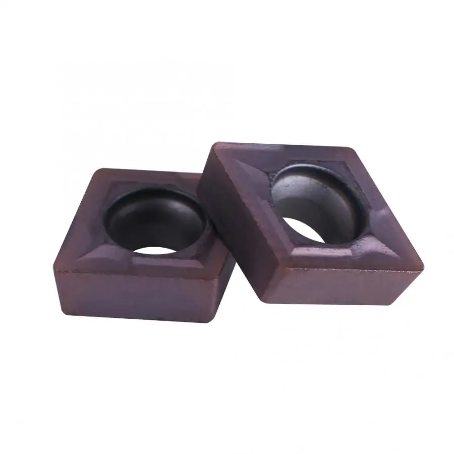 10 шт. ЧПУ Твердосплавные наконечники вставки лезвие резак токарный станок