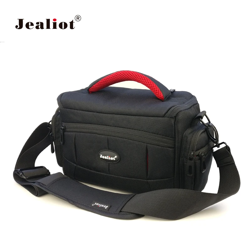 Jealiot DSLR камера сумка полиэстер плечо фото кофр футляр для объектива чехол EOS Canon