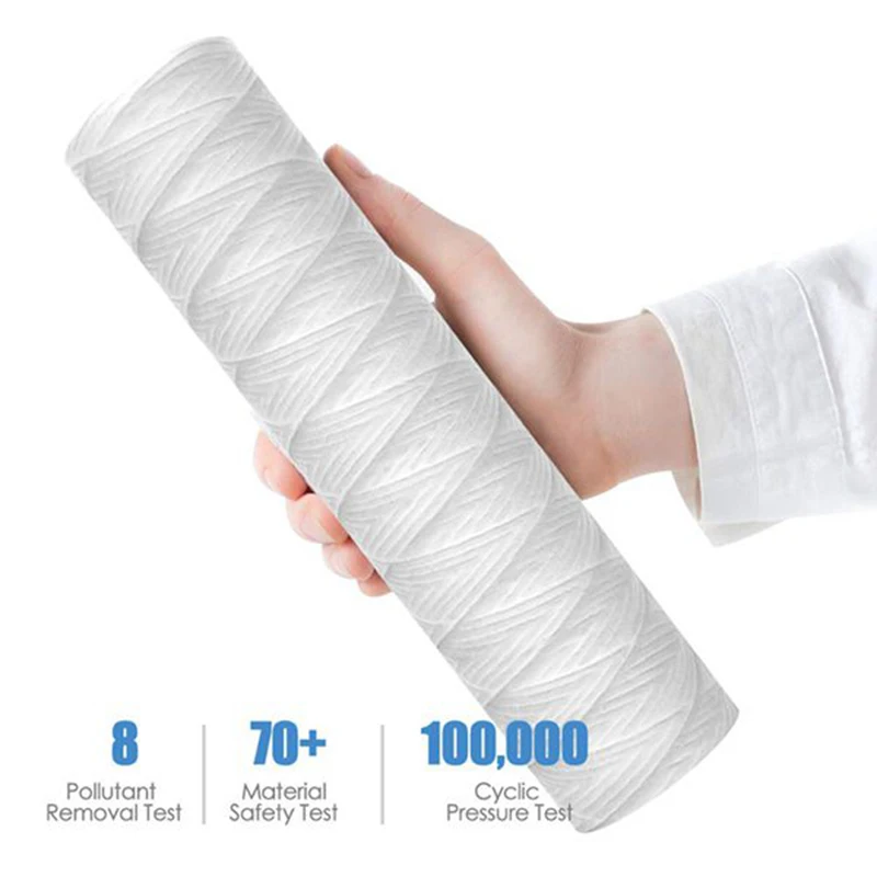 3 шт. фильтры для очистки воды 10 Дюймов 5 микрометров|Картриджи водяного фильтра| |