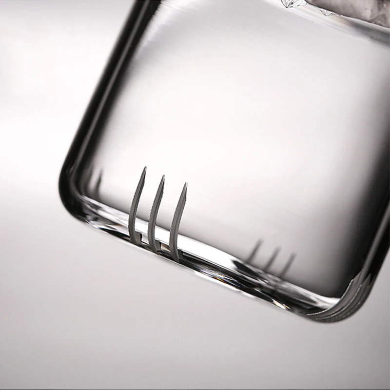 

JIEWU Japanese Style Transparent Glass Teapot High Temperature Resistant Filter Tea Set Home Office Tea Set Accessories