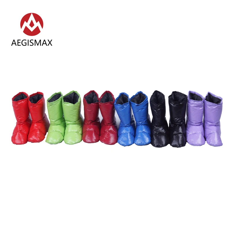 AEGISMAX/спальный мешок; аксессуары; тапочки на утином пуху; мягкие носки для кемпинга; обувь унисекс; домашняя/теплая обувь для путешествий