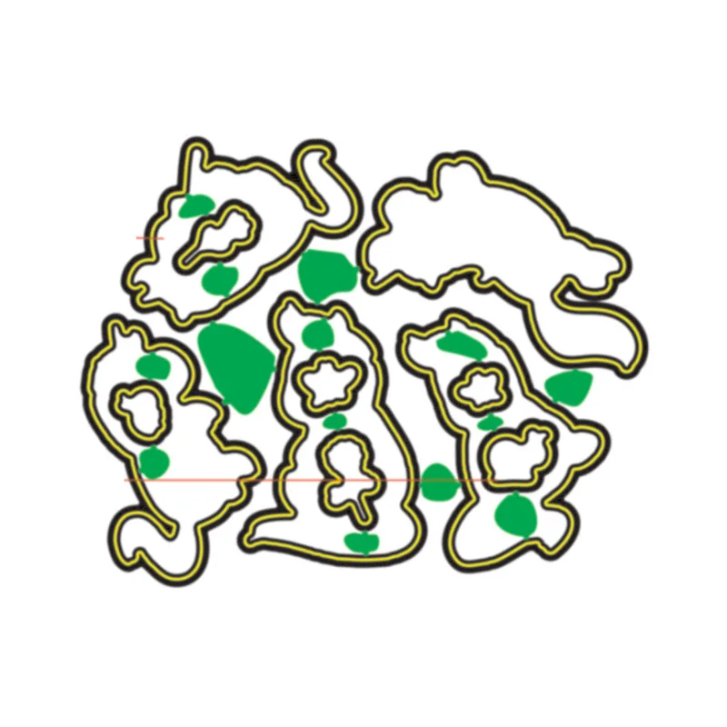Металлические штампы и прозрачные для скрапбукинга прекрасный единорог 2020 | Дом
