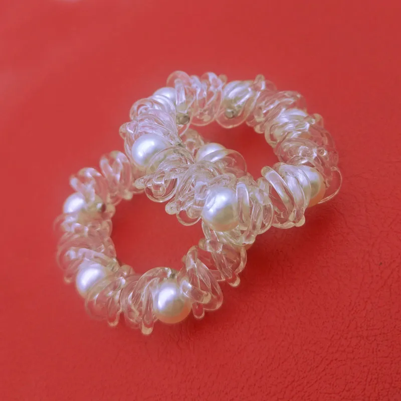 2 шт./партия жемчужные плетеные резинки для волос|Аксессуары волос девочек| |