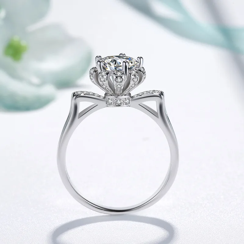 

sterling silver classic popular original fashion inlaid zircon ladies ring jewelry holiday diamond tanzanite rings for women
