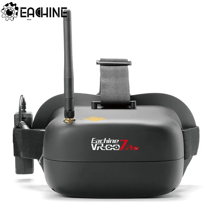 Eachine VR-007 Pro VR007 5,8G 40CH FPV очки 4,3 дюймов с аккумулятором 3,7 V 1600mAh для радиоуправляемого дрона