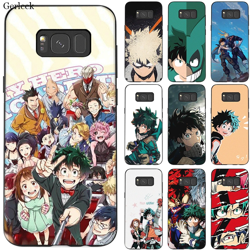 Чехол для телефона Samsung J6 A70 A60 A50 A40 A20 A30 A10 A7 A6 A5 A3 A8 A9 чехол My Hero Academy|Чехлы-накладки| |