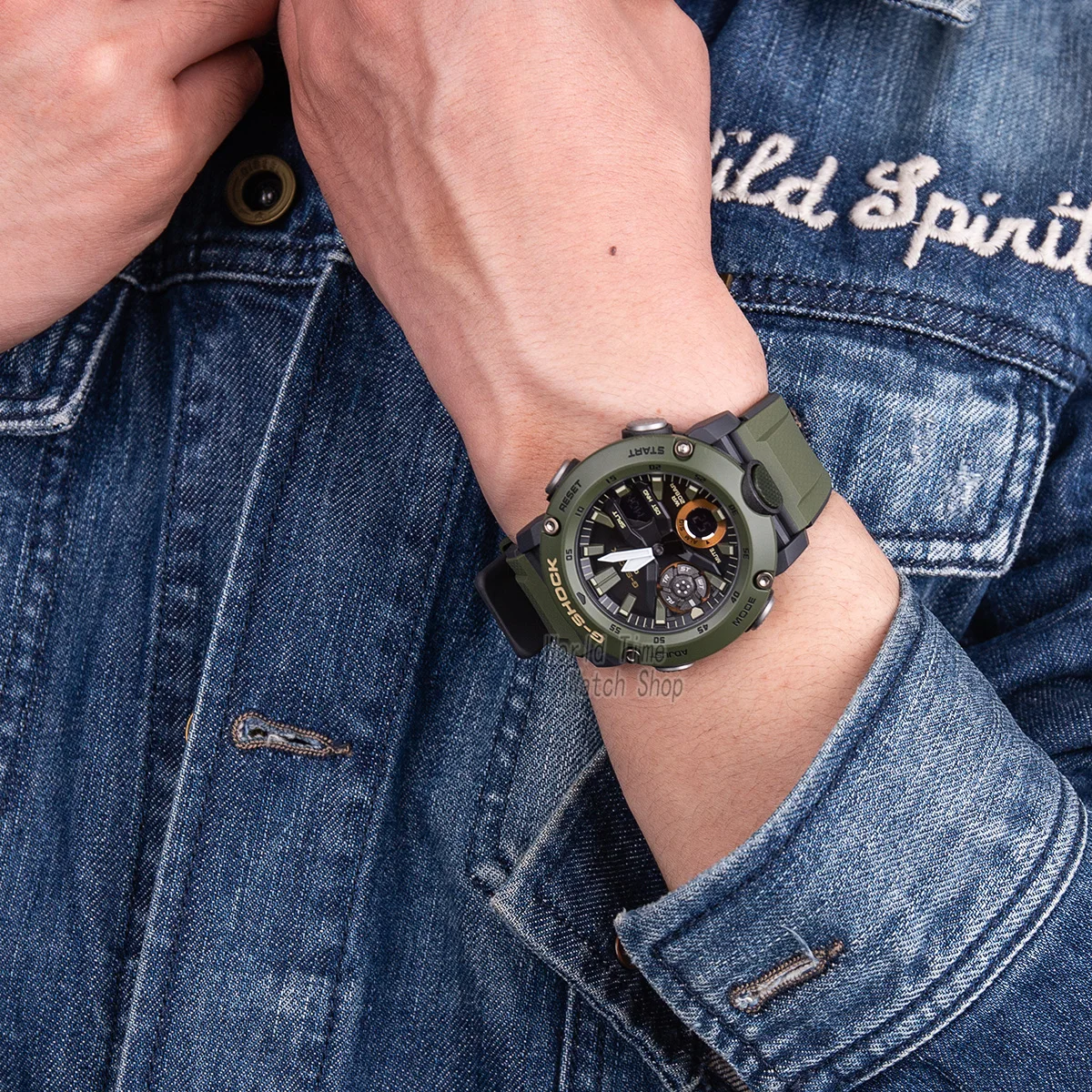 Casio часы G SHOCK мужчины топ роскошный набор двойной LED военные хронограф мужские