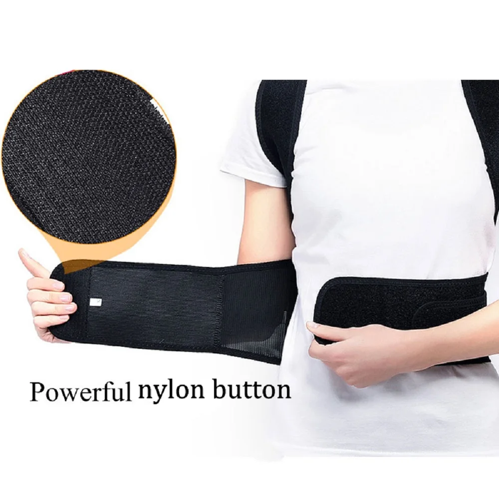 AOFEITE Регулируемый тренажер для спины Пояс Корректор Осанки Спины подтяжки осанки