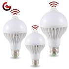 Светодиодная лампа E27 с пассивным ИК датчиком движения, автоматический светильник с инфракрасным корпусом, 110-220 В переменного тока, 5 Вт, 7 Вт, 9 Вт, 265 в