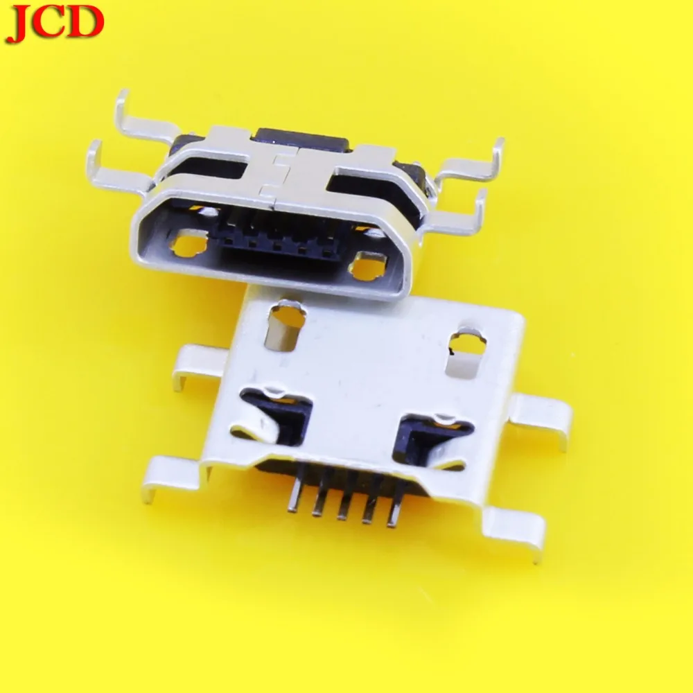 JCD новый микро USB 5pin B Тип femalе для lenovo Micro разъем 5 контактный зарядки штекер Mini