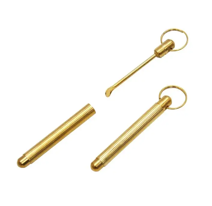 5 шт. Золотая табачная ложка ножница порошок для храпа хувер металлическая трубка