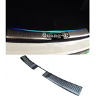 Для Suzuki S-Cross Scross SX4 2017 2018 20019 2020 внутренняя отделка заднего бампера накладка из нержавеющей стали Накладка на багажник