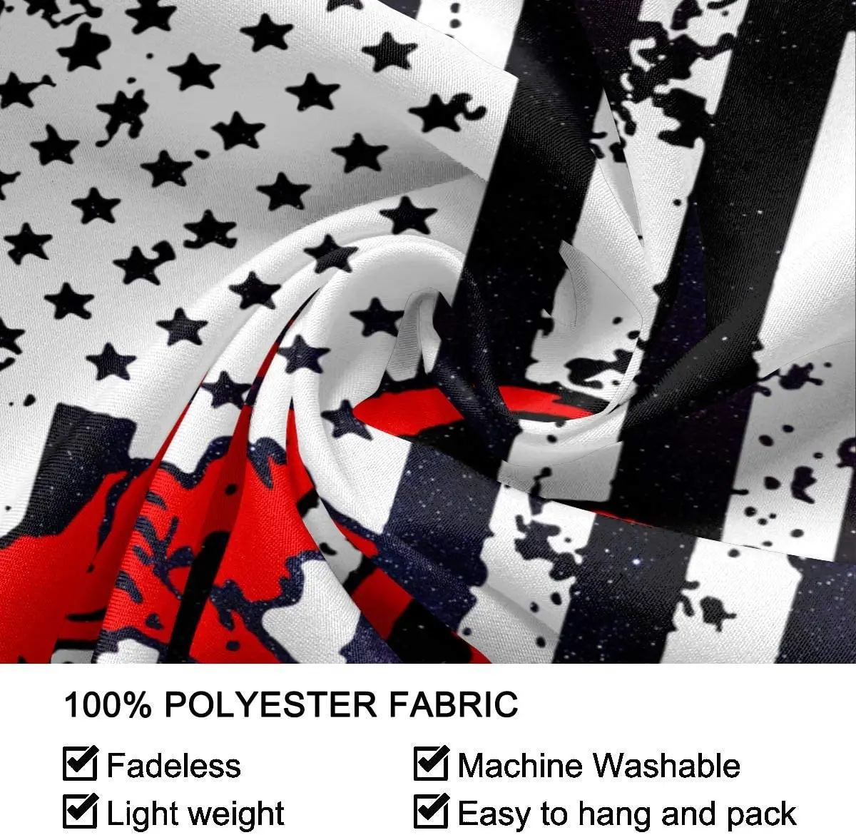 Гобелен на стену с американским флагом для мотокросса кроссового велосипеда