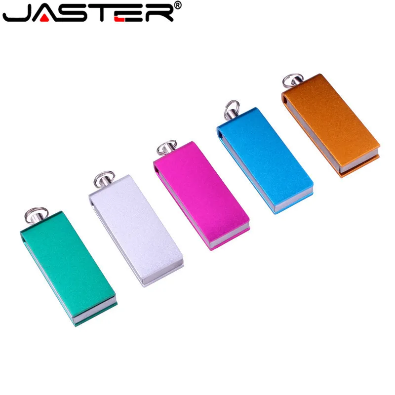 Водонепроницаемый USB флеш накопитель JASTER металлическая Флешка с цепочкой 2 0