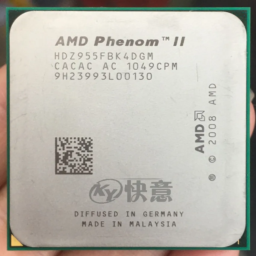 Процессор AMD Phenom II X4 955 125W HDZ955FBK4DGM X955 четырехъядерный процессор AM3 938 100% рабочий