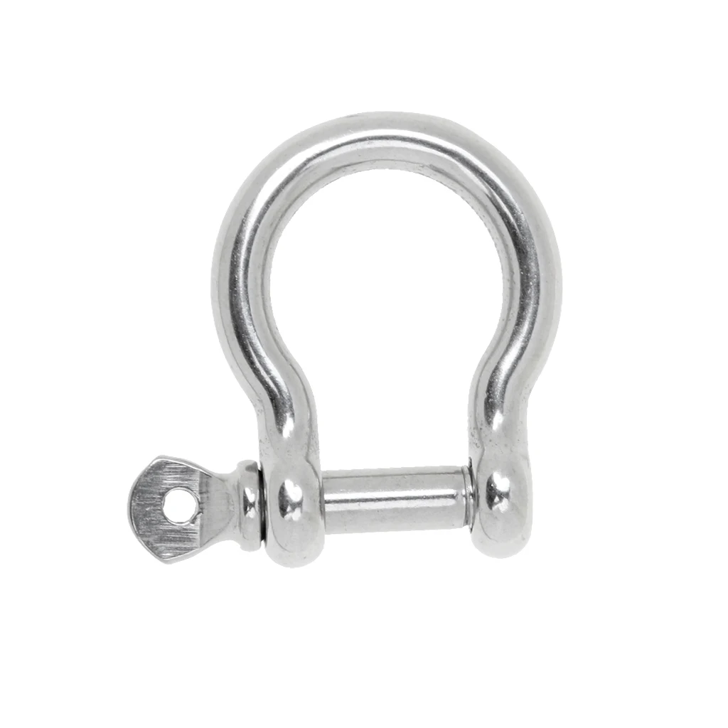 

Marine Grade Stainless Steel Anchor Shackle Bow Shape Load Clamp for Boat Sailing Chains
