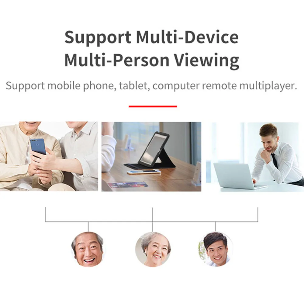 Настенный светильник Xiaovv D6 водонепроницаемая инфракрасная камера 1080P с ночным