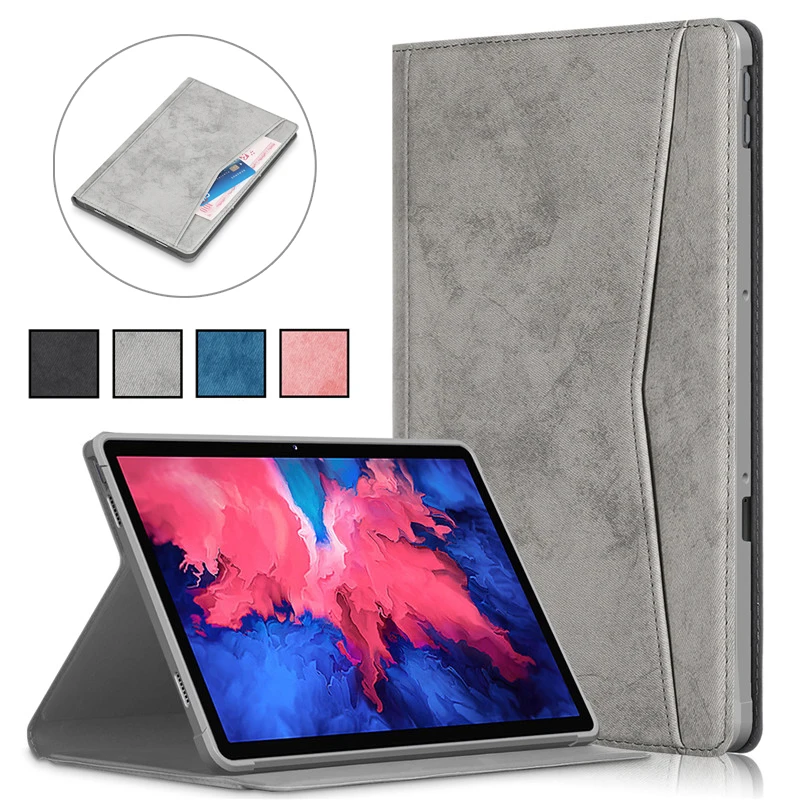 

Чехол для Lenovo P11, Мягкий тканевый чехол-бумажник, подставка, полный корпус, чехол для планшета Lenovo Tab P11 P11 Pro, чехол для телефона