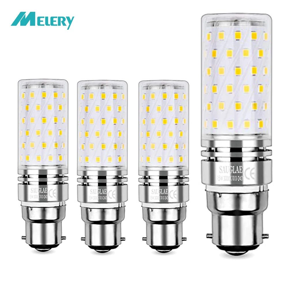 B22 Светодиодный светильник для кукурузы байонетная лампа 12 Вт 16 эквивалент