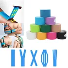 Кинезиологическая лента 2 размера, идеальная поддержка для спортивных видов спорта, восстановления и физиотерапии, кинезиологическая лента