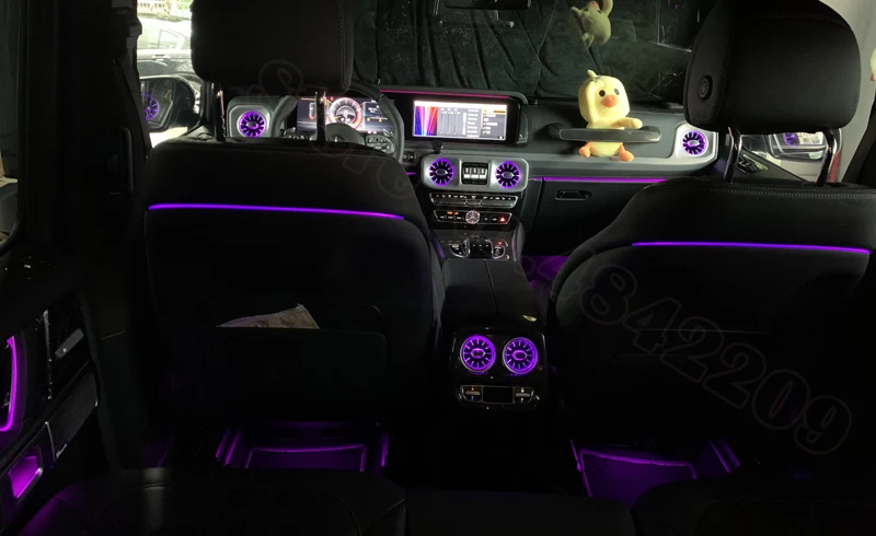 8/64 цветов для Mercedes-Benz G63 G500 G550 G-Class W464 светодиодный автомобильное освесветильник