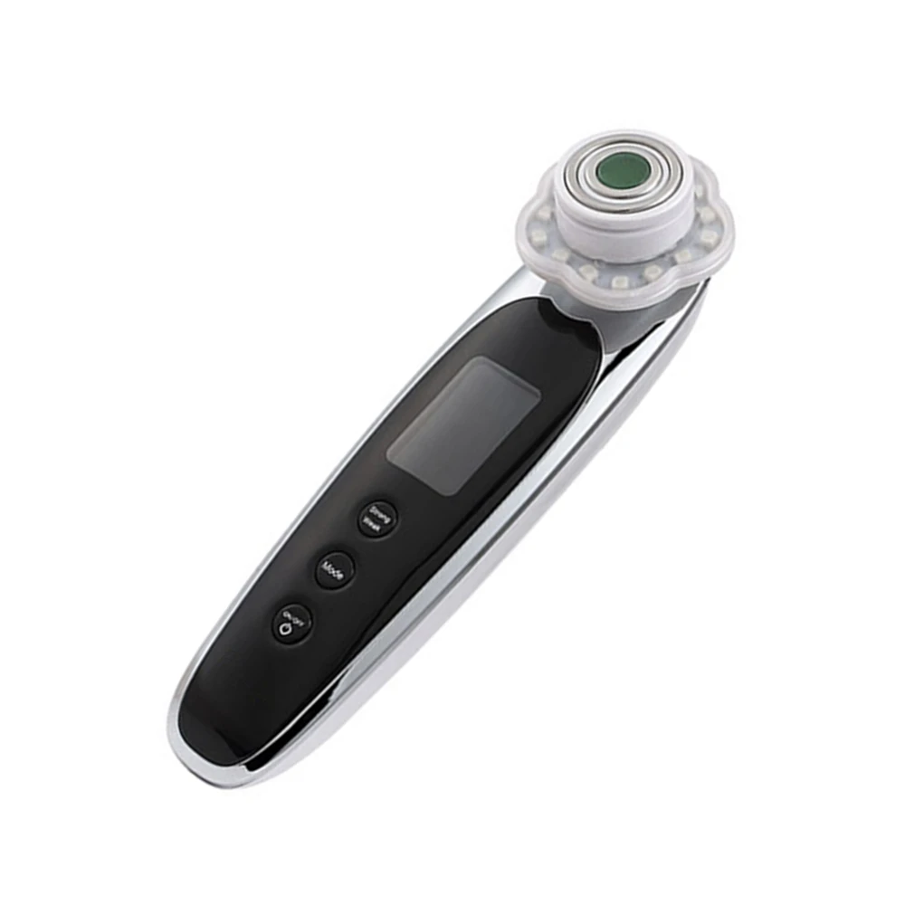 Silver Tinwong RF радиочастотная машина для подтяжки лица, удаление морщин, подтяжка кожи, спа радиочастотный массажер - Цвет: Silver