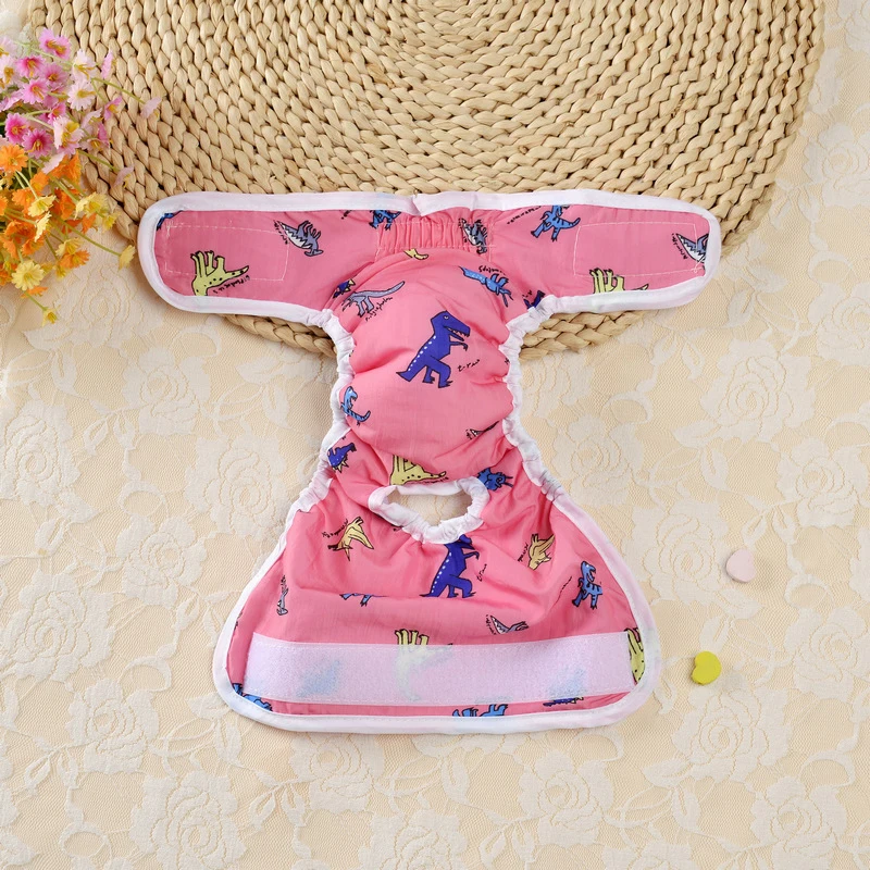 Подгузники для собак физиологические штаны нижнее белье на липучке подгузники