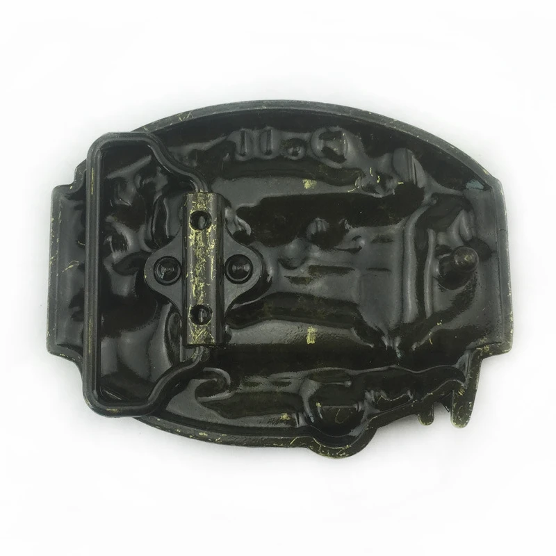 Пряжка для ремня Western MACHINIST мужчин металлические аксессуары бронзового цвета