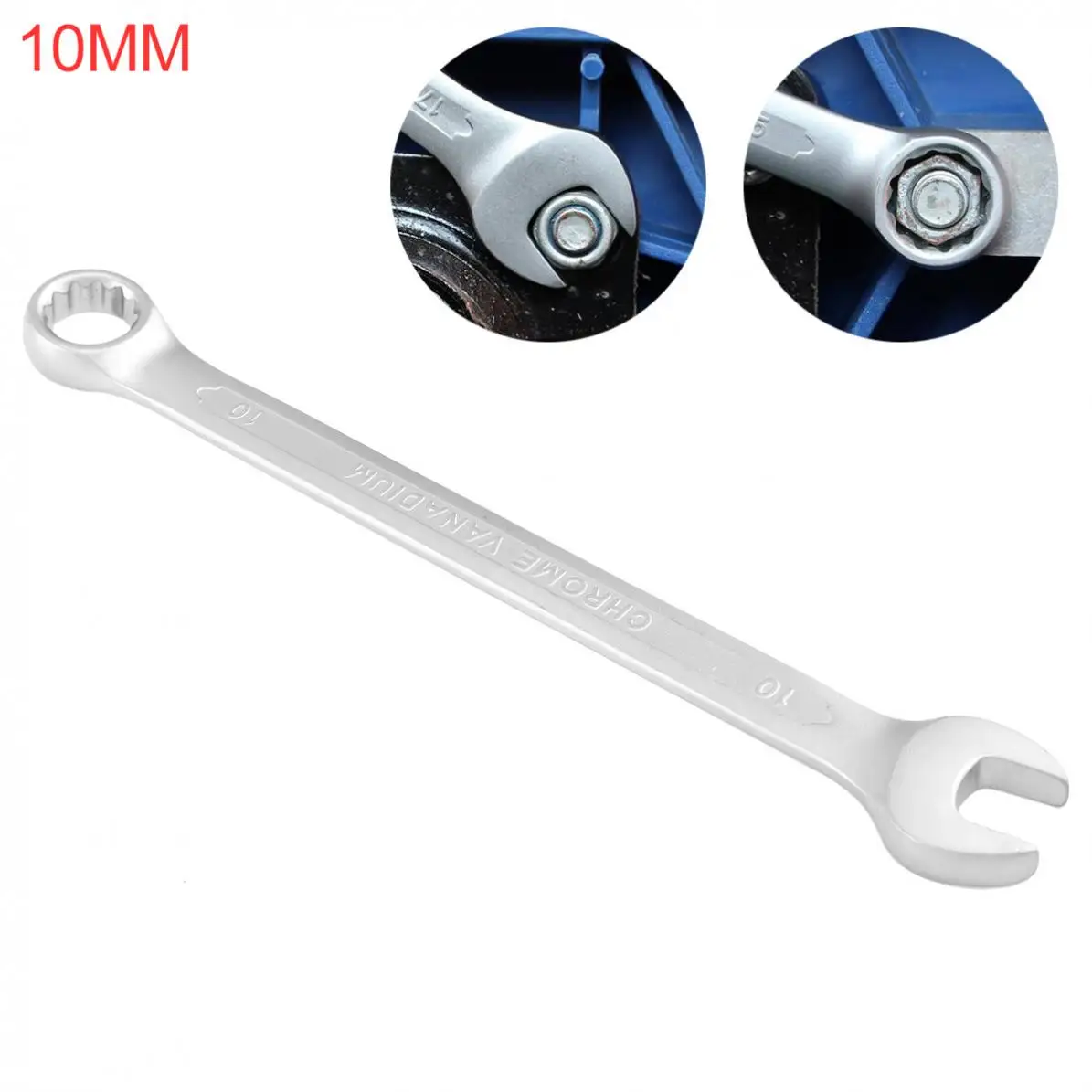 Гаечный ключ с двумя головками и храповым механизмом 10 мм|Гаечный ключ| |