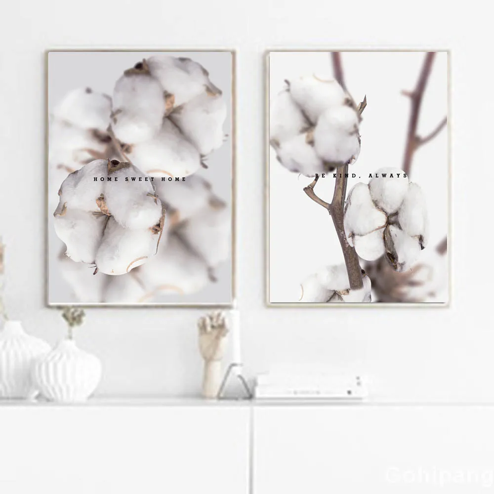 Картина на холсте цветы из хлопка|Рисование и каллиграфия| |