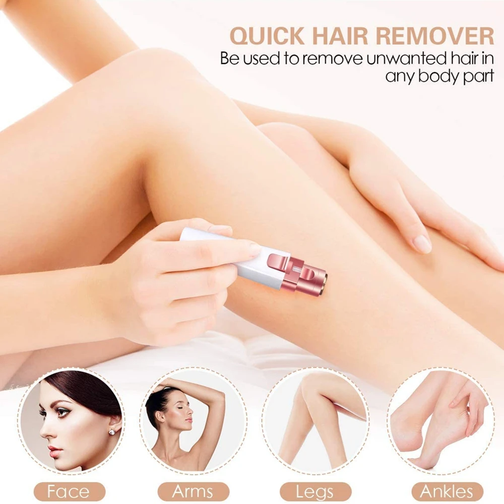 

Mini Female Epilator Electric Women Shaver Hair Removal Electric Lady Shaving Trimmer Bikini Armpit Hair Remover Home Use Device