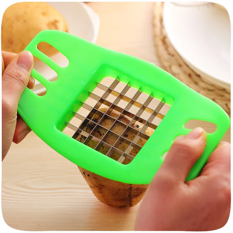 Резак для картофеля фри слайсер устройство чипсов нож фруктов и овощей из